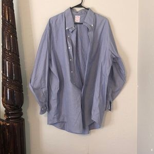 Big and tall long sleeve button down with pocket